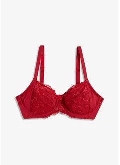 Soutien-gorge minimiseur à armatures avec éléments brillants, bonprix
