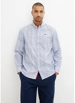 Chemise manches longues à col boutonné, bonprix