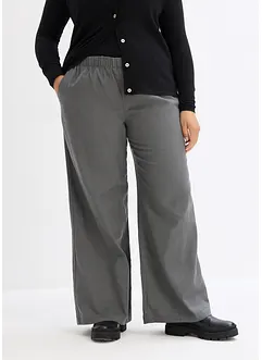 Pantalon large en flanelle, bonprix