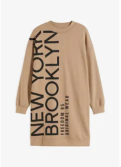 Robe sweat avec poches, bonprix