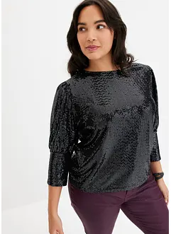 T-shirt à sequins, bonprix