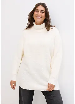 Pull oversize en maille bouclette, bonprix