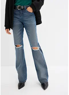 Jean Bootcut à ceinture (ens. 2 pces), bonprix