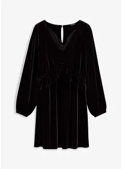 Robe courte en velours doux, bonprix