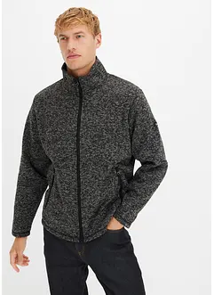 Veste en maille polaire avec doublure peluche, bonprix