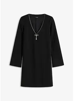 Mini-robe avec nœud en strass, bonprix