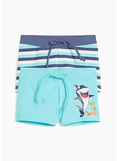 Lot de 2 shorts de bain garçon, bpc bonprix collection