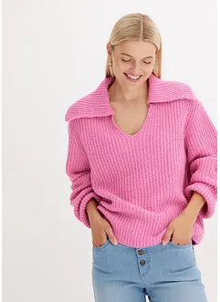 Pull côtelé, bonprix