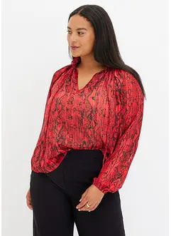 Blouse en crêpe, bonprix