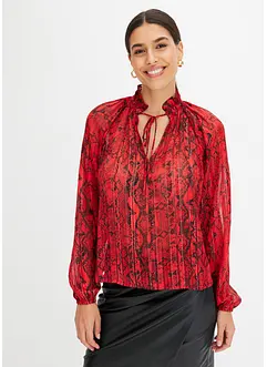 Blouse en crêpe, bonprix