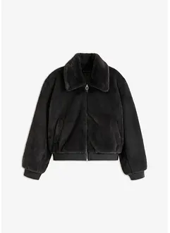 Blouson en fausse fourrure, bonprix