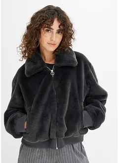 Blouson en fausse fourrure, bonprix