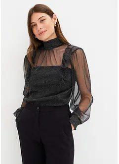 Blouse transparente, bonprix