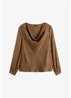 Blouse en satin fin, bonprix