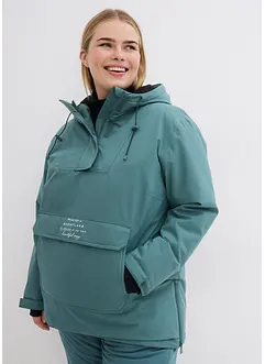 Veste de ski pratique avec doublure polaire, imperméable, oversize, bonprix