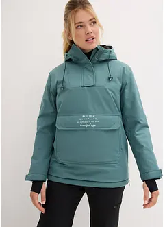 Veste de ski pratique avec doublure polaire, imperméable, oversize, bonprix