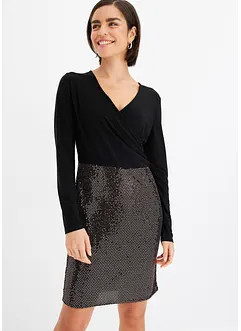 Robe à sequins, bonprix