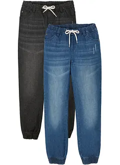 Jeans à taille élastiquée pour garçon, bonprix