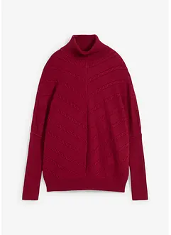 Pull col roulé, bonprix