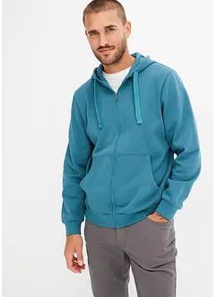 Sweat zippé à capuche, bonprix