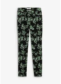 Pantalon en twill imprimé, bonprix