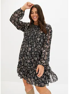 Robe en crêpe, bonprix