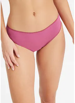 Lot de 4 slips coton, bonprix