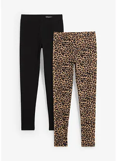 Lot de 2 leggings, bonprix