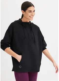 Sweat-shirt pratique à capuche avec modal, ultra-doux, bonprix