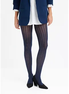 Lot de 2 collants texturés 50den, bonprix
