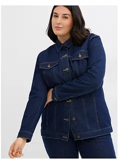 Veste en jean cintrée, bonprix