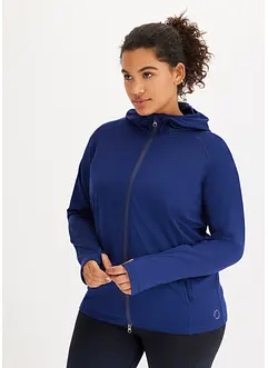 Veste de survêtement chaude avec mitaine, bonprix