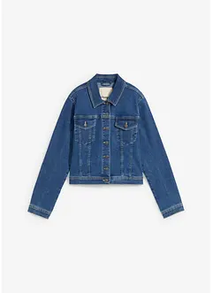 Veste en jean raccourcie, bonprix