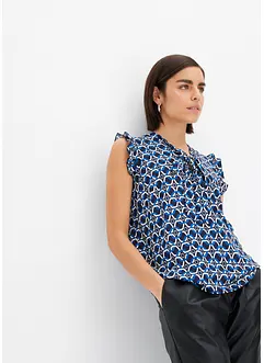 Blouse sans manches imprimée, bonprix