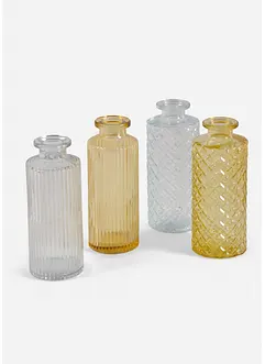 Lot de 4 vases, bonprix