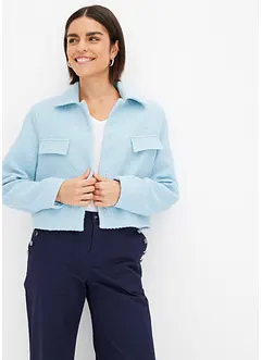 Veste courte en bouclé, bonprix