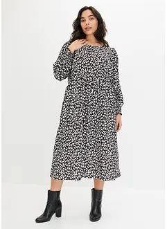 Robe midi imprimée, bonprix