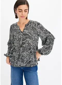 Tunique-blouse imprimée, bonprix