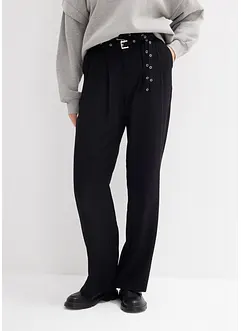Pantalon à pinces en viscose fluide, bonprix