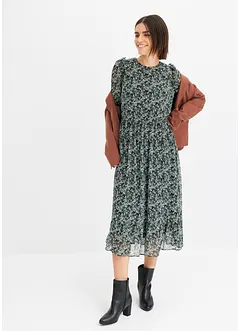 Robe midi imprimée, bonprix