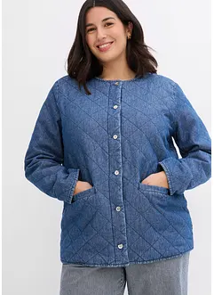 Veste en jean matelassée et rembourrée, bonprix