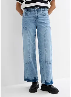 Jean large taille mi-haute, bonprix
