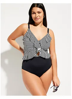 Maillot 1 pièce à volants, bonprix