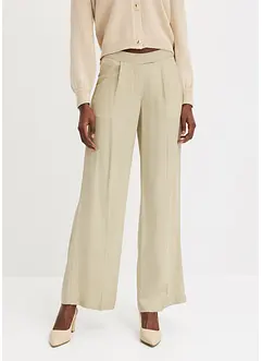 Pantalon à pinces en Lyocell, bonprix