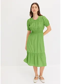 Robe midi en douce viscose mélangée, bonprix