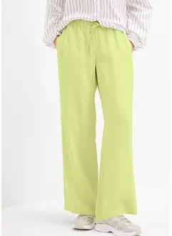 Pantalon large en viscose fluide, bonprix