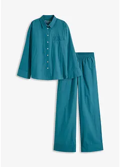 Pyjama oversize en coton, bonprix