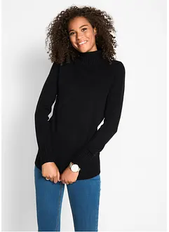 Pull col roulé basique, bonprix