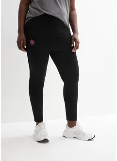 Legging de sport avec jupe, longueur cheville, bonprix