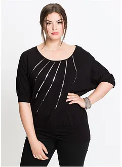 T-shirt fluide en viscose extensible, bonprix